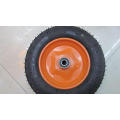 Pneu de carrinho de mão 350-8 / roda de borracha para carrinho / rodas pneumáticas para carrinho de mão de roda